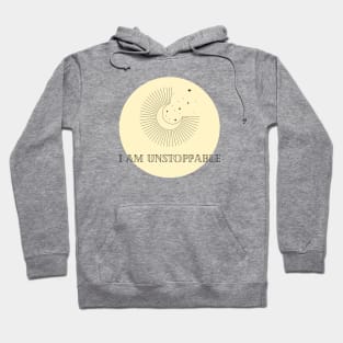 Affirmation Collection - I Am Unstoppable (Yellow) Hoodie